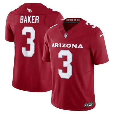 Arizona Arizona Cardinals #3 Budda Baker Nike Men's Cardinal Vapor F.U.S.E. Limited Jersey